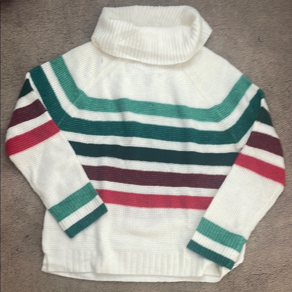 Cozy soft stripe Lou & Grey sweater